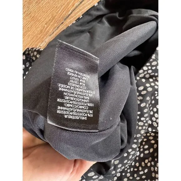 NWT Alice + Olivia Inka Strong-Shoulder Mockneck Dress Size 2 - Picture 12 of 12